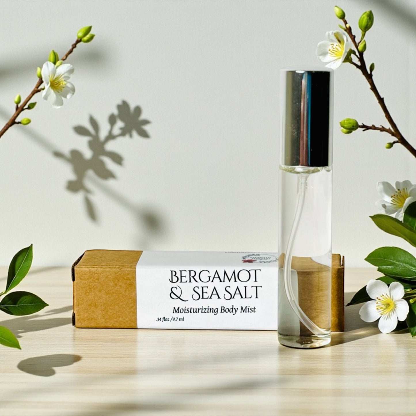 Bergamot & Sea Salt Moisturizing Body Spray