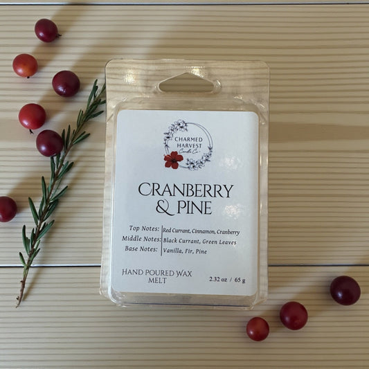 Cranberry and Pine Wax Melt