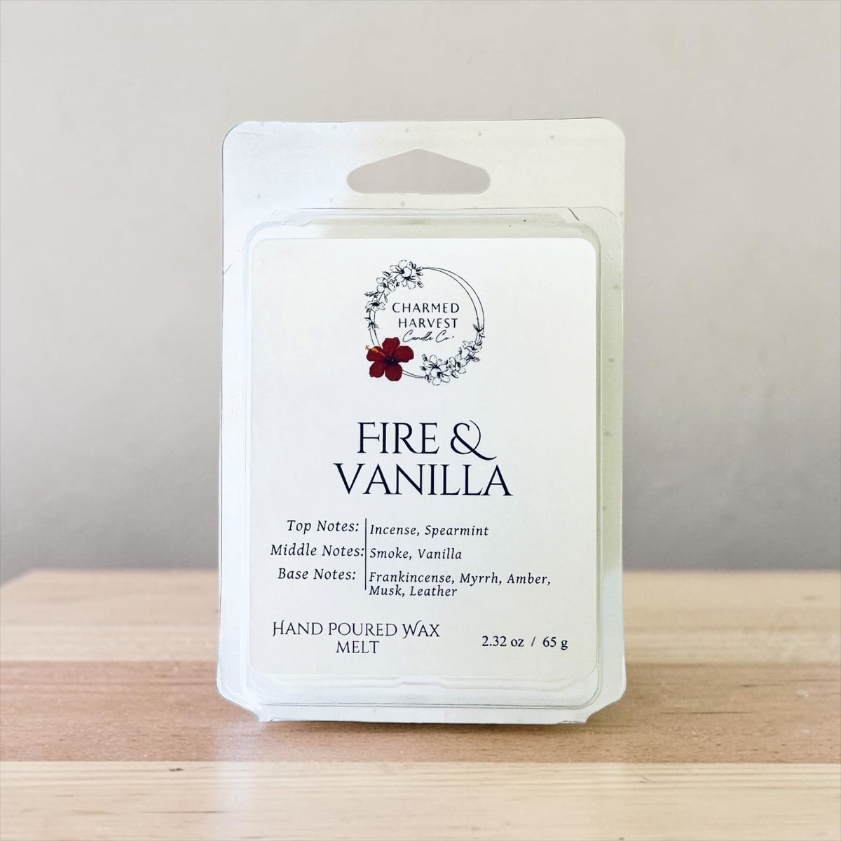 Fire & Vanilla Wax Melt