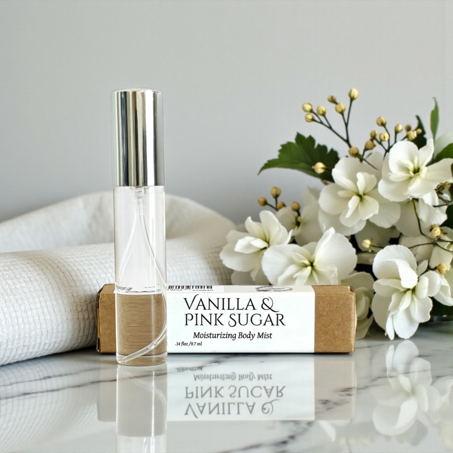 Vanilla & Pink Sugar Moisturizing Body Spray